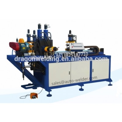 Full-automatic NC Steel Pipe Punching and Cutting Machine