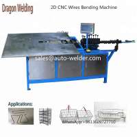 Automatic CNC 2D Kitchen Basket Wire Bending Machine